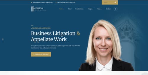 Privsa Lawyer Theme