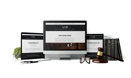Law Firm Website on different devices